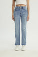 Jeans Mujer Calce Recto Azul