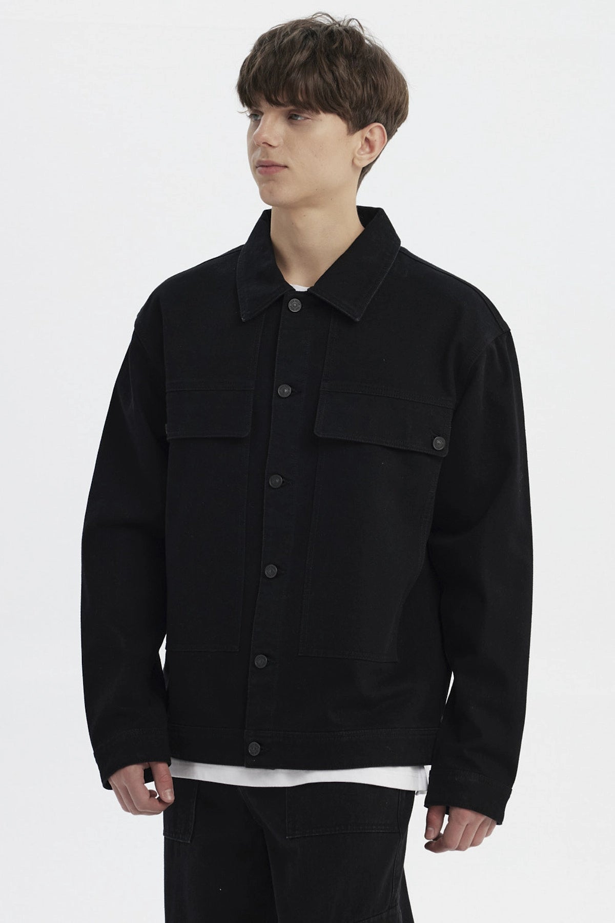 Chaqueta Hombre Clásica Negro