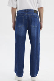Jeans Hombre Straight Azul