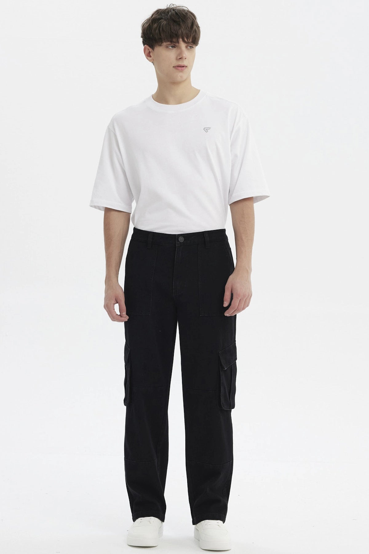 Jeans Hombre Straight Negro