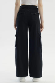 Jeans Mujer Baggy Negro