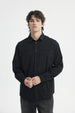 Camisa Hombre Denim Negro