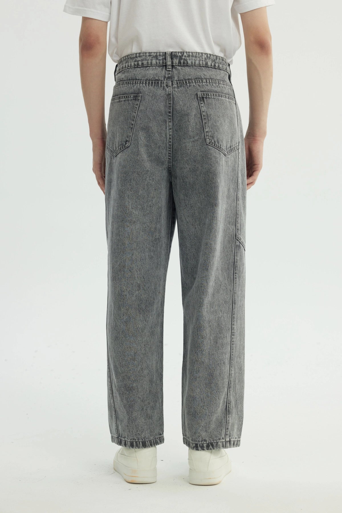 Jeans Hombre Baggy Gris