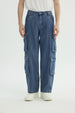 Jeans Baggy Hombre Azul