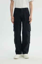Jeans Baggy Hombre Negro