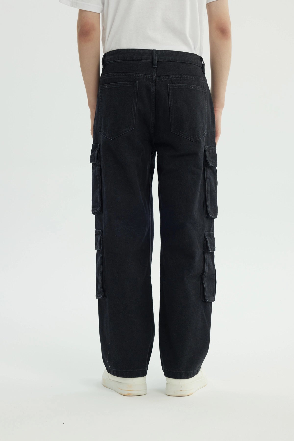 Jeans Baggy Hombre Negro