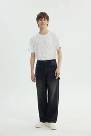 Jeans Hombre Baggy Negro