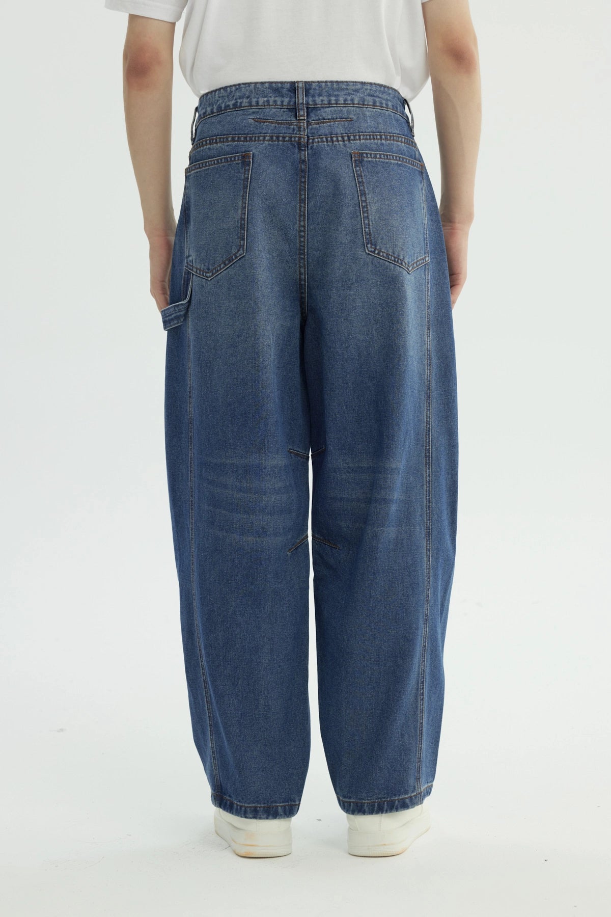Jeans Hombre Baggy Azul