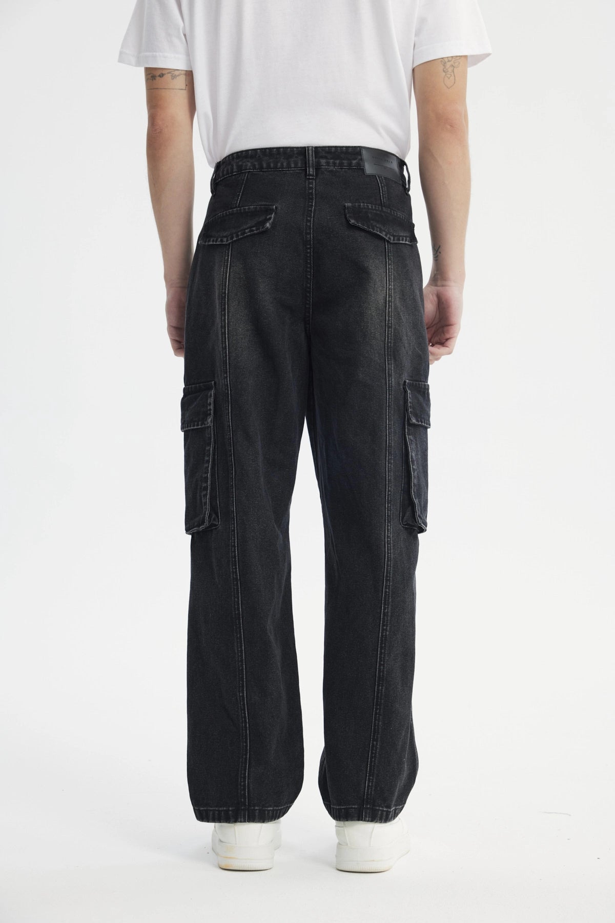 Jeans Straight Hombre Negro