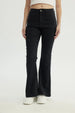 Jeans Mujer Flare Negro