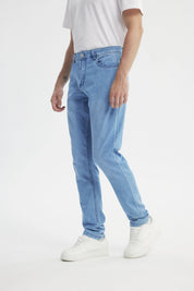 Jeans Skinny Hombre Azul