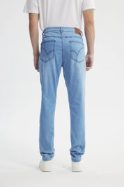 Jeans Skinny Hombre Azul