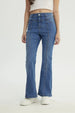 Jeans Mujer Flare Azul