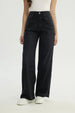 Jeans Mujer Calce Recto Negro