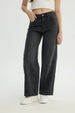 Jeans Mujer Baggy Negro