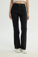 Jeans Mujer Flare Negro