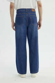 Jeans Mujer Calce Recto Negro