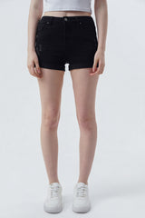 Short Leggins Mujer Negro