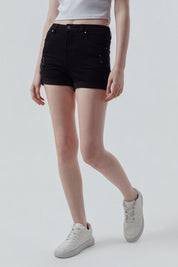 Short Leggins Mujer Negro