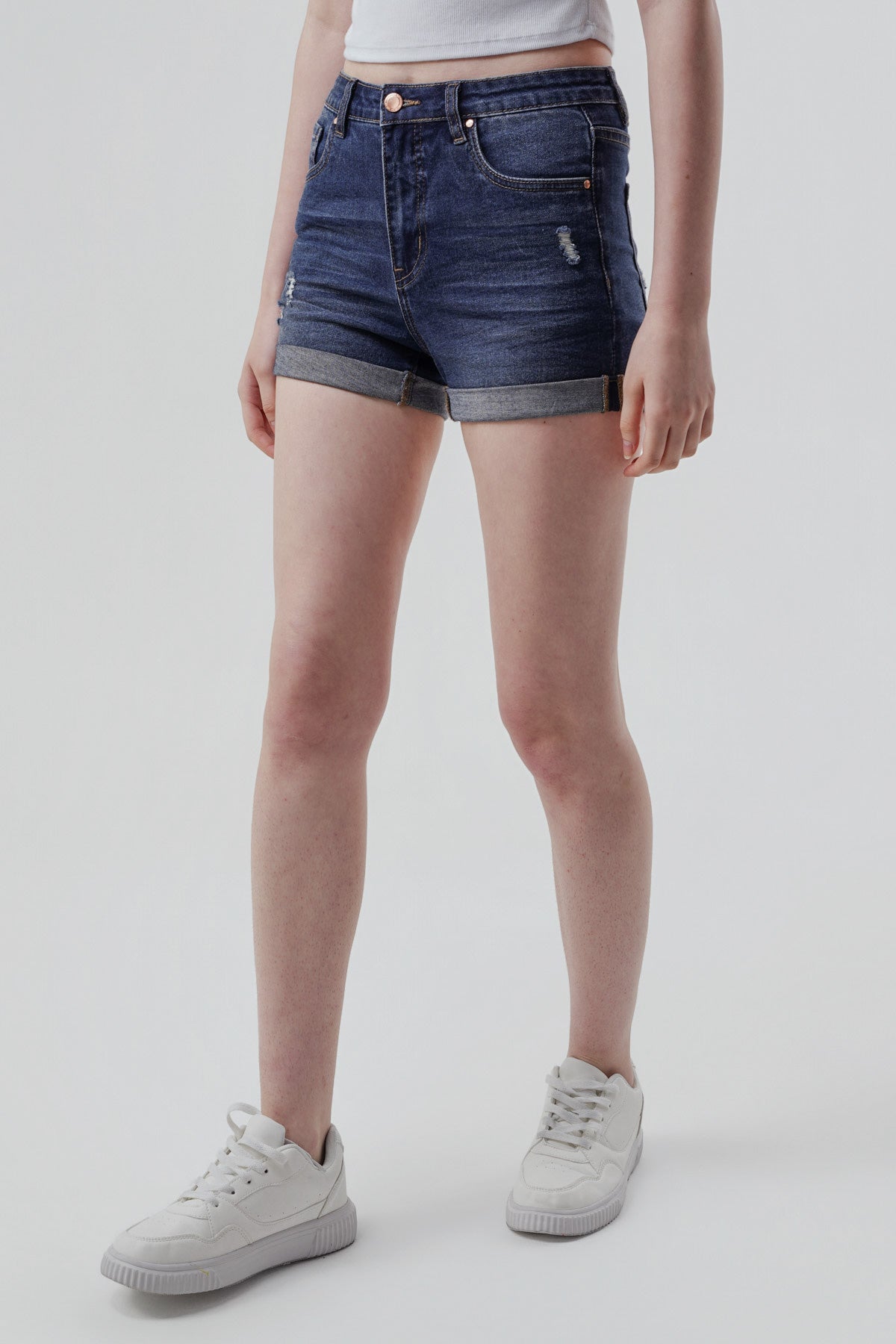 Short Leggins Mujer Azul