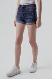 Short Leggins Mujer Azul