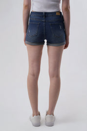 Short Leggins Mujer Azul