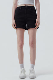 Short Mom Mujer Negro