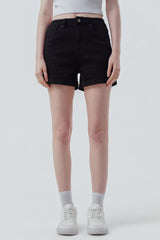 Short Mom Mujer Negro