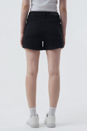 Short Mom Mujer Negro