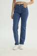 Jeans Slim Mujer Azul