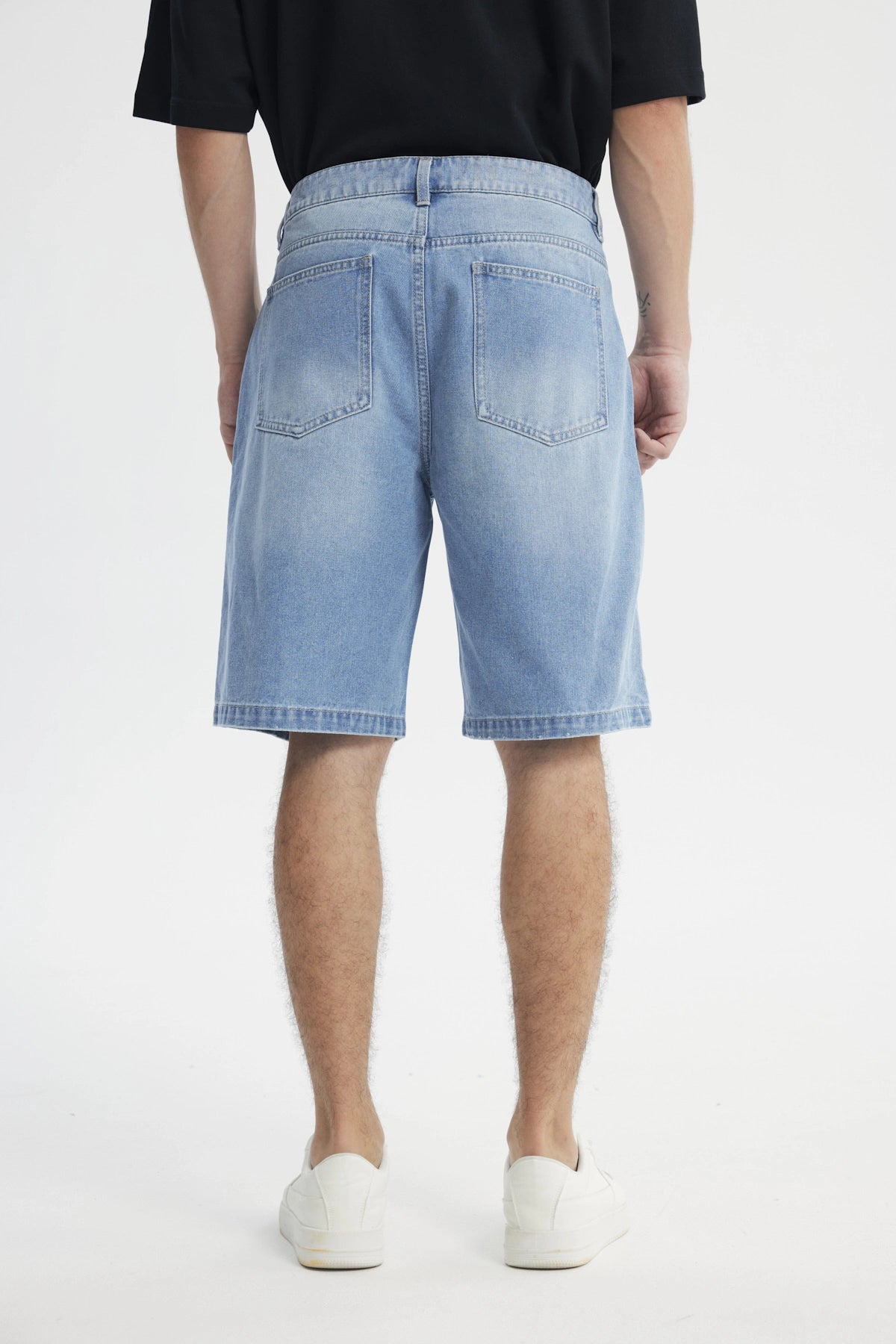 Bermuda Normal Hombre Azul