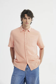 Camisa Regular Hombre Rosado
