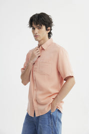 Camisa Regular Hombre Rosado