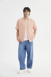 Camisa Regular Hombre Rosado