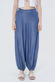 Jeans Mom Mujer Azul