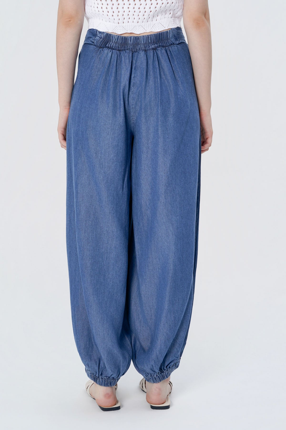 Jeans Mom Mujer Azul