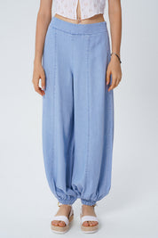 Jeans Mom Mujer Azul Claro