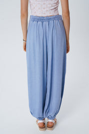 Jeans Mom Mujer Azul Claro