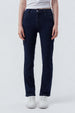Jeans Slim Mujer Azul Oscuro