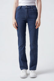 Jeans Slim Mujer Azul