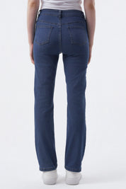 Jeans Slim Mujer Azul