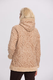 Polar Mujer Estampado Beige