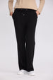 Pantalón Buzo Mujer Detalle Strass Negro