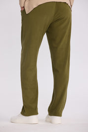 Pantalón Buzo Mujer Detalle Strass Verde