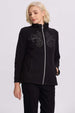 Polar Mujer Detalle Strass Negro