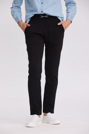 Calza Mujer Forrada Negro