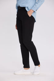 Calza Mujer Forrada Negro