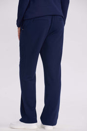 Pantalón Buzo Mujer Clásico Azul