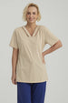 Polera Mujer Lisa Beige Oscuro