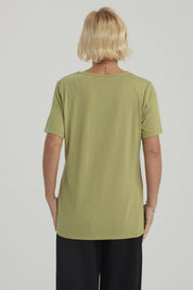 Polera Mujer Lisa Verde Claro